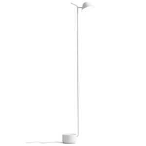 Audo CPH Bílá kovová stojací lampa AUDO PEEK 125 cm