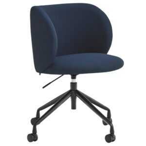 Modrá čalouněná kancelářská židle Teulat Mogi