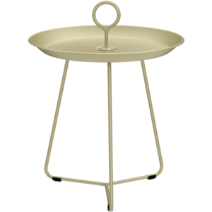 Světle zelený kovový zahradní odkládací stolek HOUE Eyelet 45 cm