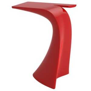 VONDOM Červený plastový barový stůl WING 76 x 50 cm
