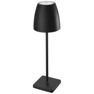 Černá kovová zahradní stolní LED lampa Nova Luce Colt