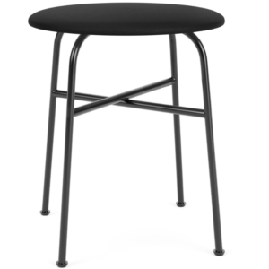 Audo CPH Černá čalouněná stolička AUDO AFTEROOM 45 cm