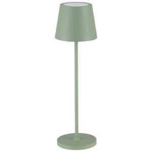 Zelená kovová nabíjecí stolní LED lampa Nova Luce Seina