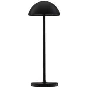 Černá kovová zahradní stolní LED lampa Nova Luce Rose