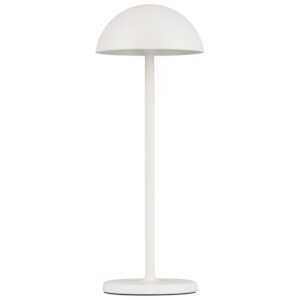 Bílá kovová zahradní stolní LED lampa Nova Luce Rose