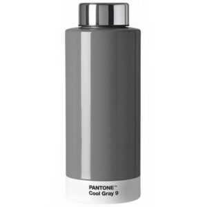 Šedá kovová láhev Pantone Steel Cool Gray 9 630 ml