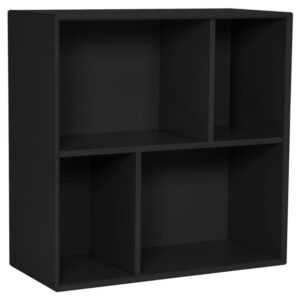 Černá lakovaná modulární knihovna Tenzo Z 70 x 32 cm
